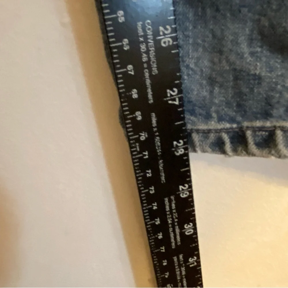 Levi’s Silver Tab‎ Men's Blue Jeans Distressed 33X32 Loose Fit Hole Back Pocket